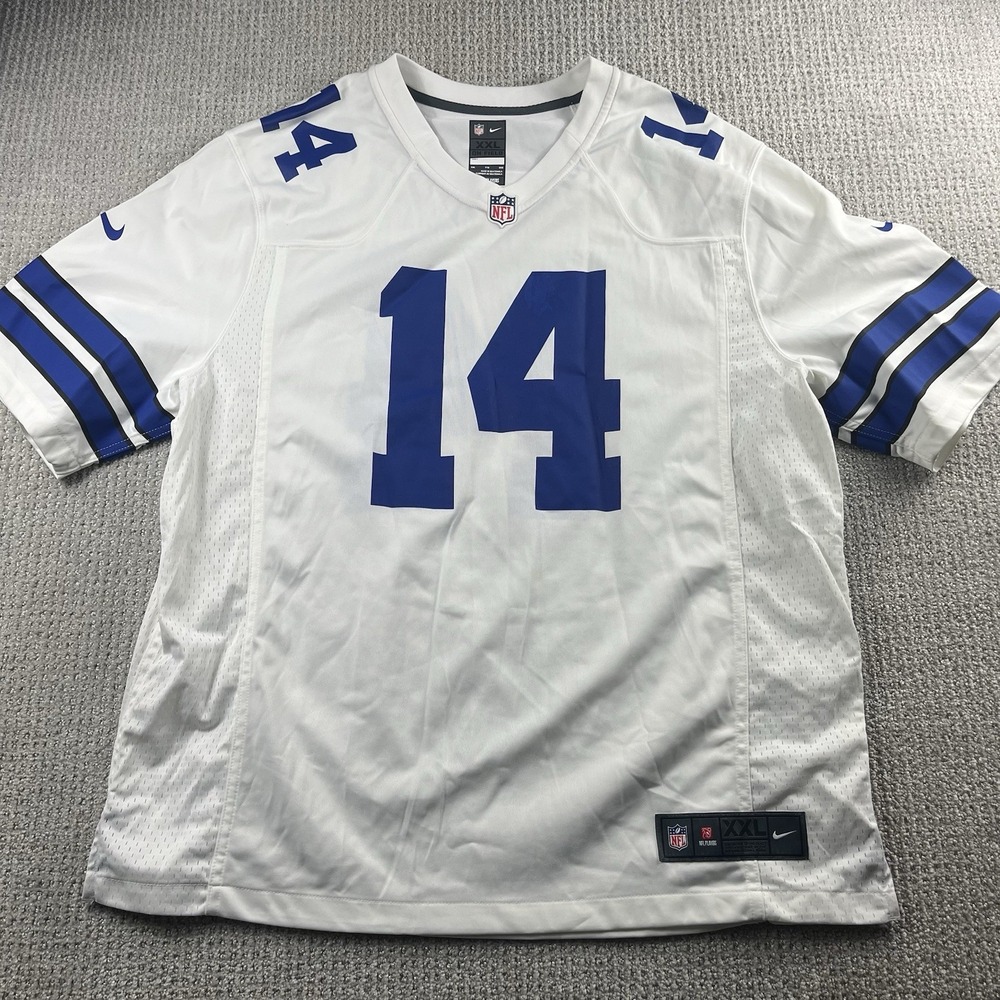 Nike Dallas Cowboys Andy Dalton Jersey #14 NFL On Field White Football Men’s XXL